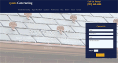 Desktop Screenshot of lyonscontracting.com